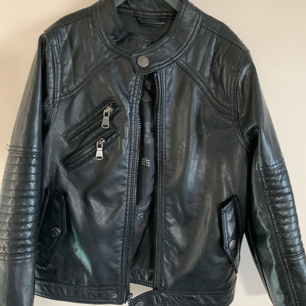 Urban Republic Faux Leather Jacket -boys size 8
